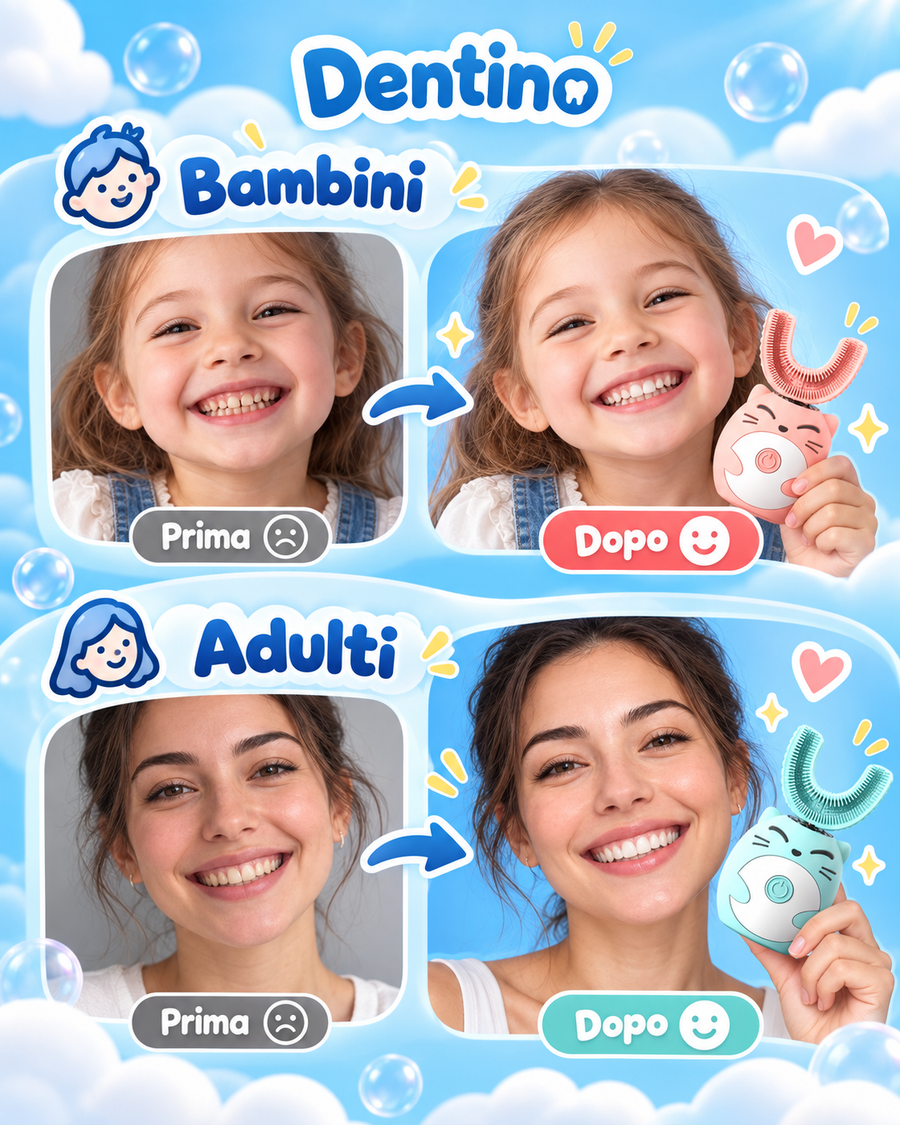 Dentino – Spaziolino Elettrico a U per Bambini